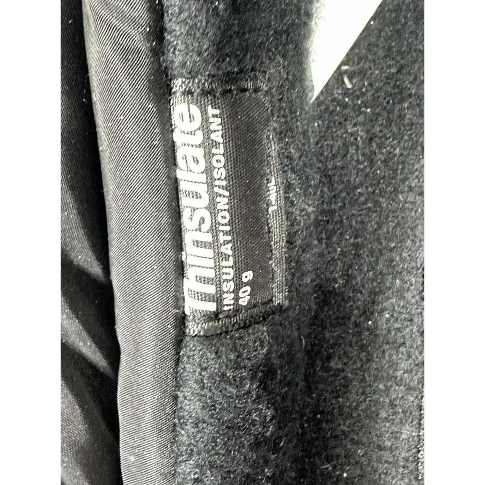 Heatkeep Memory Foam Mens Slippers Size 8-9‎ Puffer Black Indoor Out Thinsulate